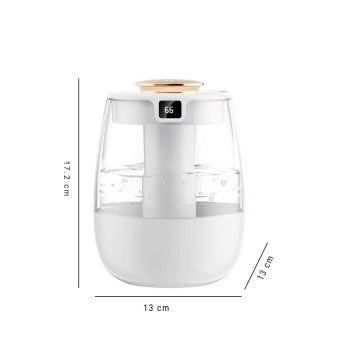 1300ml Aroma Humidifier Double Spray Port USB Water Humidifier with Light