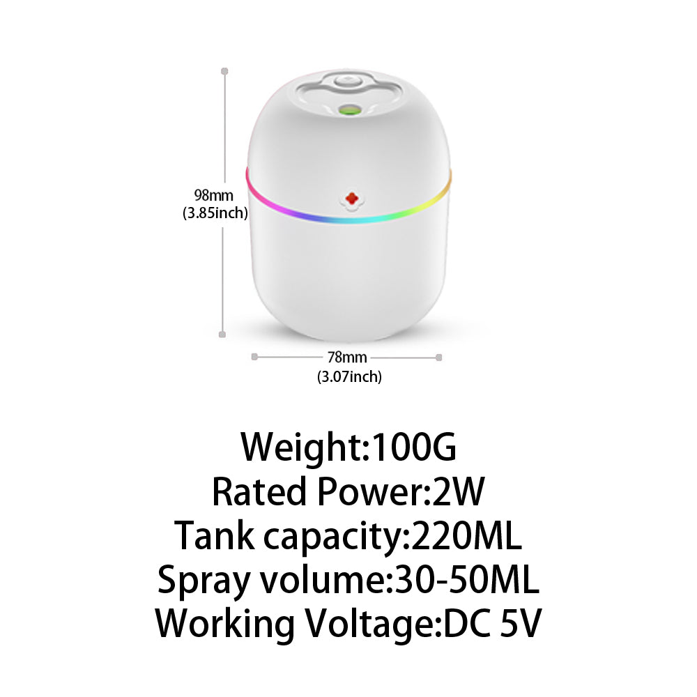 Mini Portable Air Humidifier USB Atomizer Aroma Diffuser