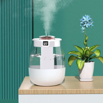 1300ml Aroma Humidifier Double Spray Port USB Water Humidifier with Light