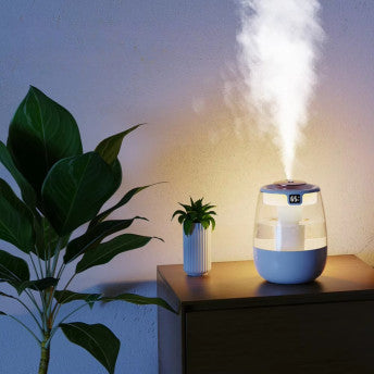 1300ml Aroma Humidifier Double Spray Port USB Water Humidifier with Light