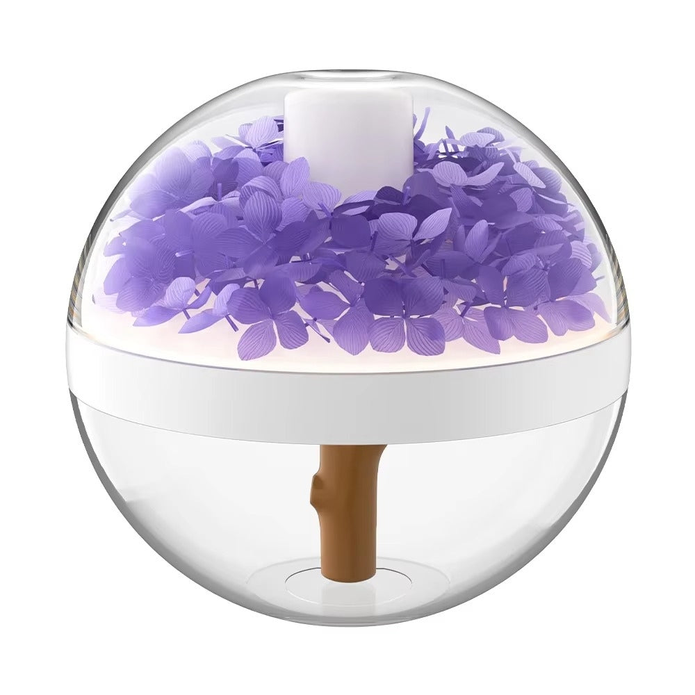 270ml USB Rechargeable Air Humidifier with LED Light and Mist Function