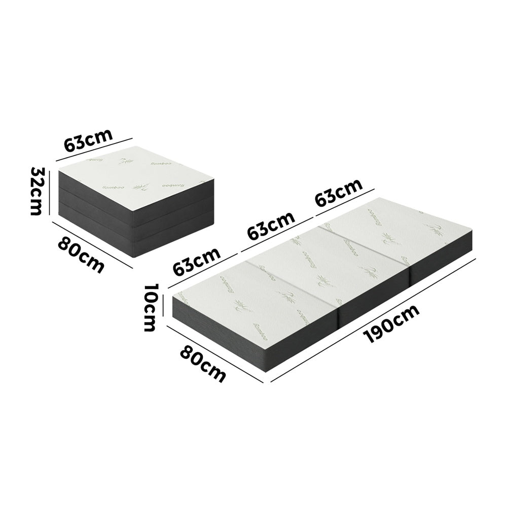 Single Folding Foam Mattress Trifold Sleeping Mat